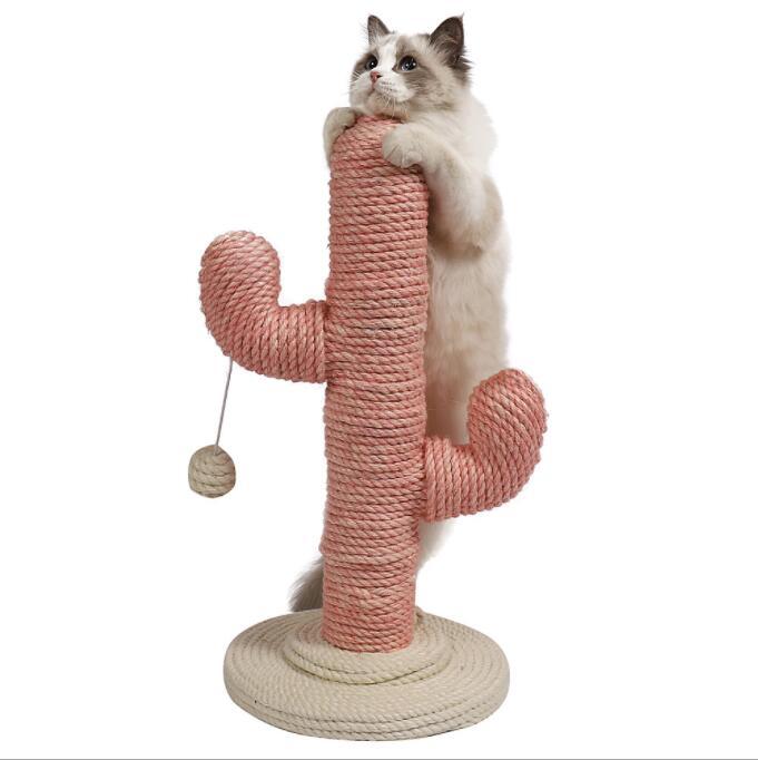 Cat climbing rack cat house climbing shelf weaving pet house pet litter sisal pet jumping platform cat tree