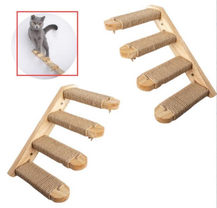 Cat climbing rack cat house climbing shelf weaving pet house pet litter sisal pet jumping platform cat tree