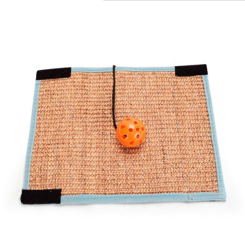 Scratching Board Cat Pet Mat Pad Sisal Loop Carpet Scratcher Indoor Home Furniture Chair Table Sofa Legs Protector Toys For Cats
