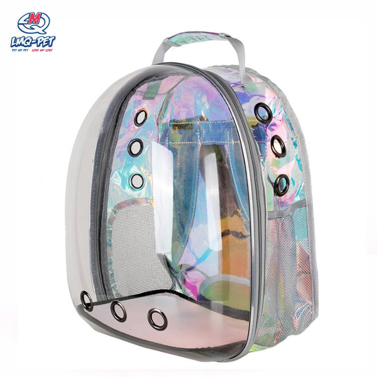 Cat bag pet backpack outside portable transparent space capsule pet bag cat breathable backpack pet carrier bag