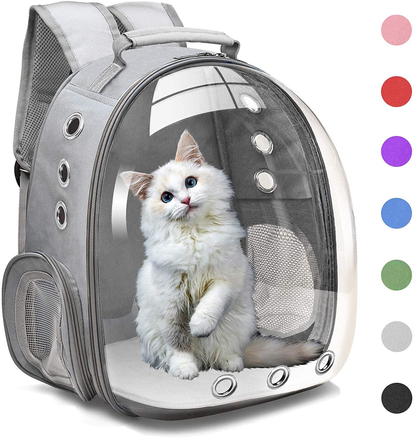 Breathable Design Pet dog cat travel/walking pet bag transparent