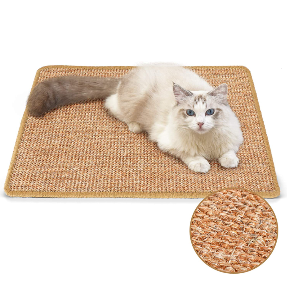 Wholesale Customized Size 100% Natural Sisal Cat Scratchers Pad Scratching Mat Scratch Rug