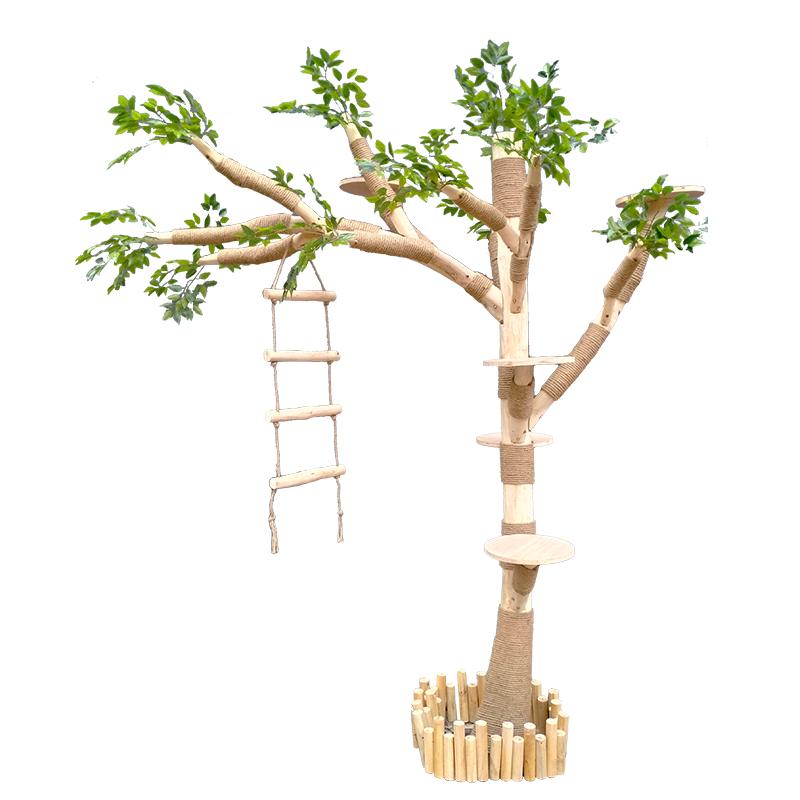 Relaxlines Chinese Factory Real Tree Plant Cat Trees For Big Cats