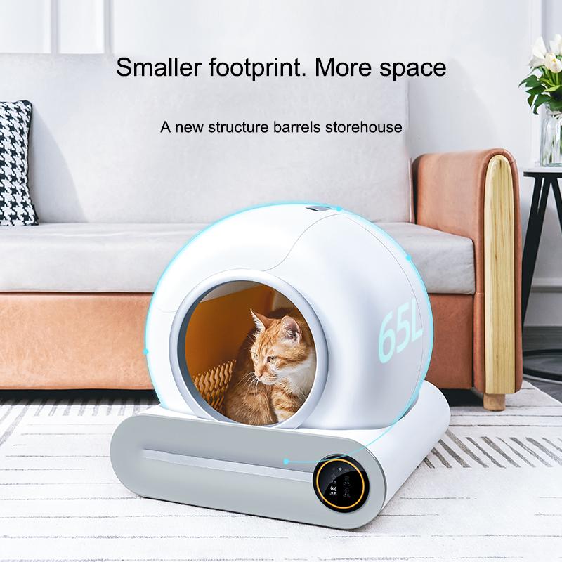 Caja De Arena Para Gatos Self Clean Auto Pet Sand Litterbox Electric Smart Self Cleaning Automatic Cat Litter Box Toilet For Cat SKYLARK NETWORK CO. LTD