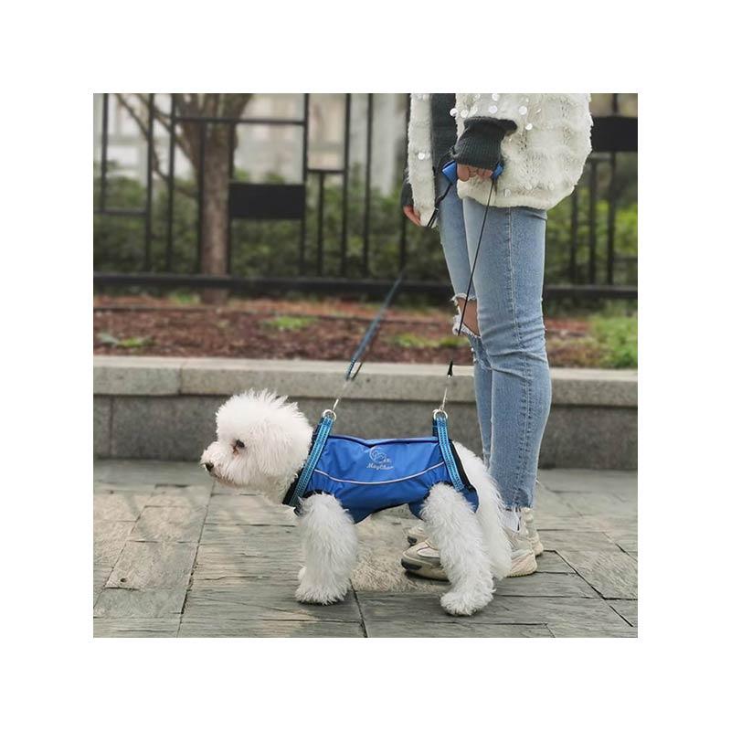 2 in 1 Reflective Pet Carriers Tote Bag, Multi-sizes Warm Ventilated Dog Lifter Pet Dog Lift Harness