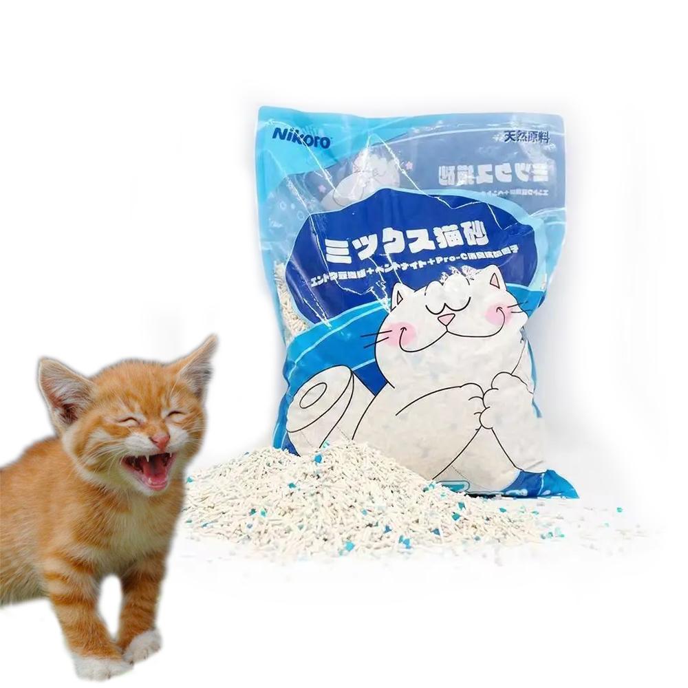 Best sellers 2020/2021 amazon Japanese Nikoro cat litter cat supplies clumps quickly mix litter