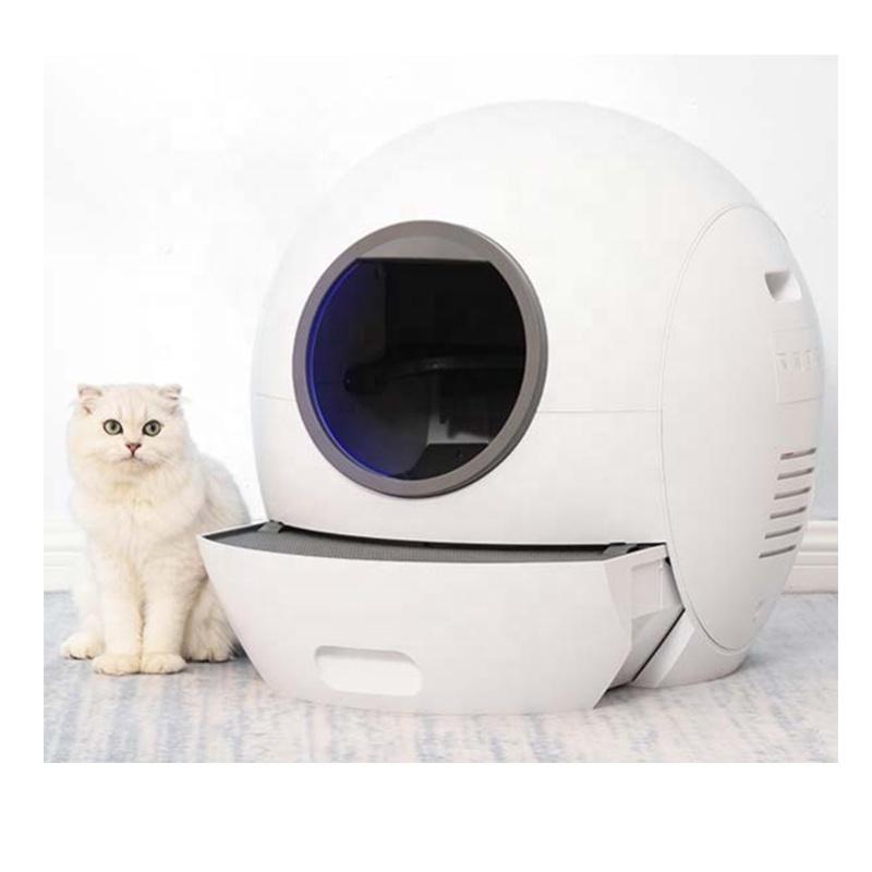 Large Safety Door UV Light Smart Self-Cleaning Wifi APP Control Automatic Cat Litter Toilet Box