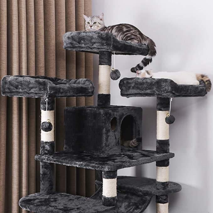 High quality Cat Tree design Cat Tower Indoor Cats Multi-Level Condo and Scratching Posts for Kittens