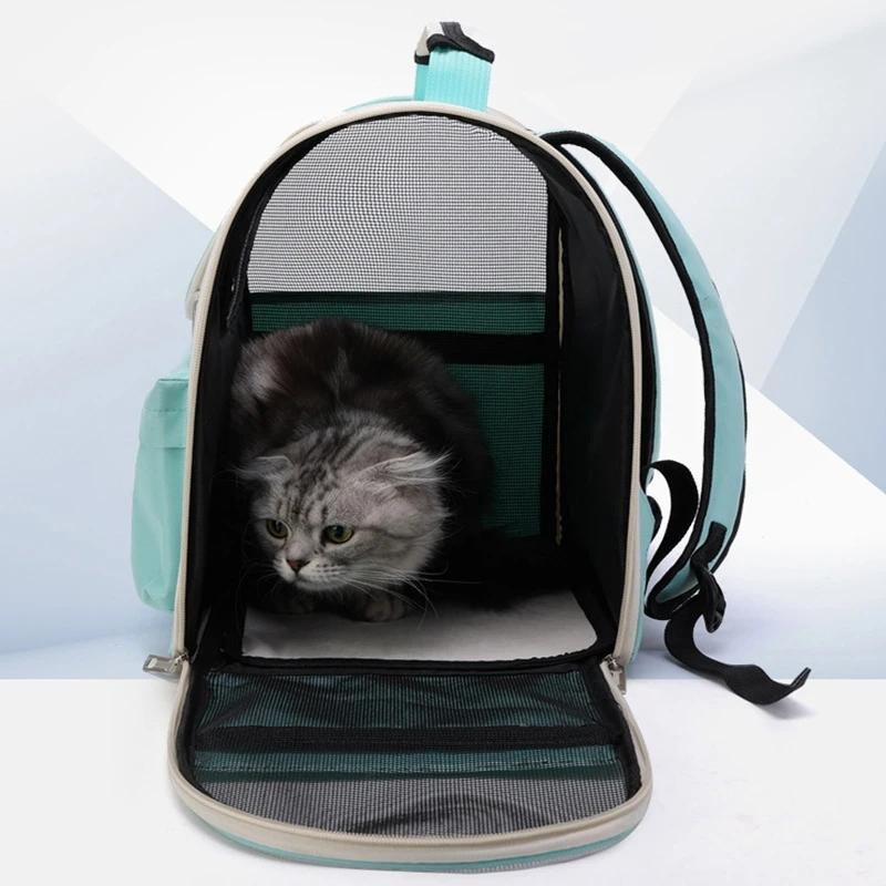 Pet Cat Strap Bag Breathable Portable Cat Backpack