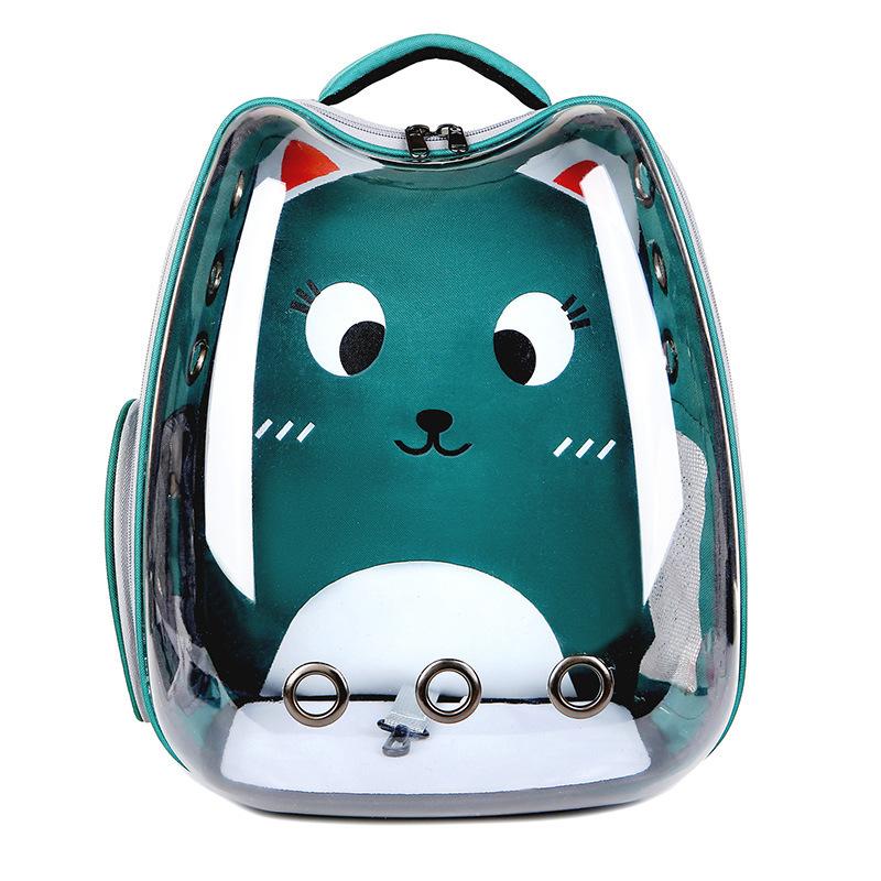 New going out double shoulder pet bag comfortable breathable large space cat backpack