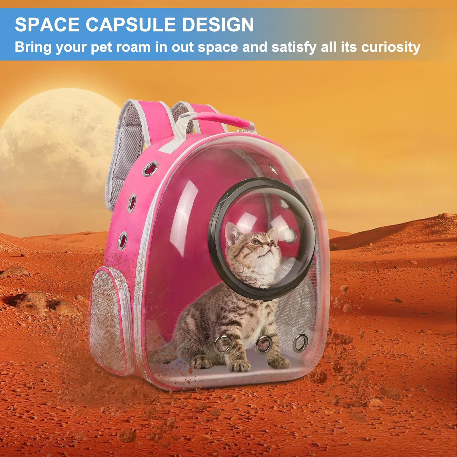 Wholesale Space Capsule Bubble Cat Backpack Carrier, Airline Approved Waterproof Pet Backpack for Small Dog