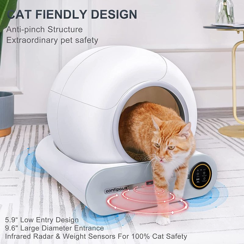 Top Selling Pet Products Automatic Cat Litter Box APP Control 36L Intelligent Self-Cleaning OEM Smart Cat Toliet Cat Products