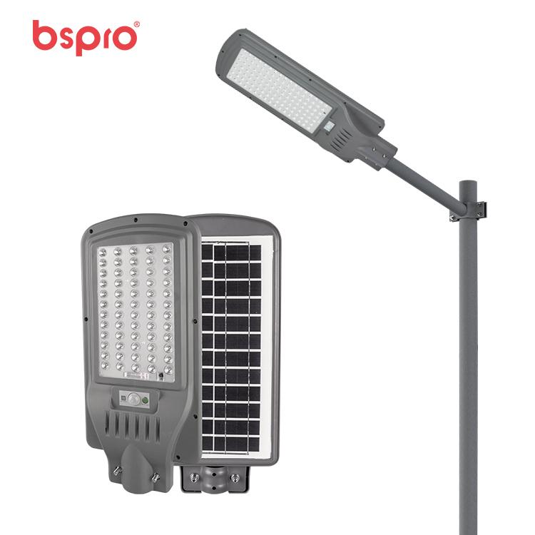 BSPRO wholesale IP65 waterproof outdoor 100w 200w 400w all in one led solar street lights