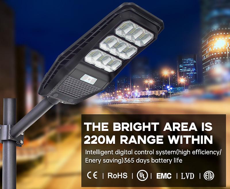 Expressway Road garden lamp 100w 200w 300w 400w LED solar energy street lights outdoor waterproof