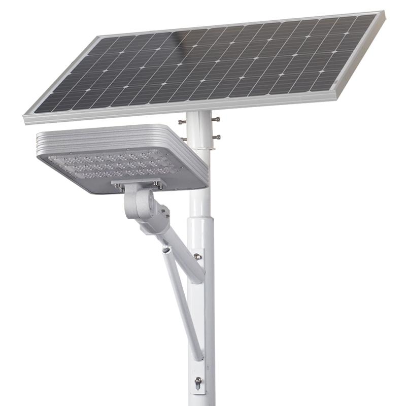 Commercial aluminum waterproof outdoor all in two led solar street light 80W 100W 120W