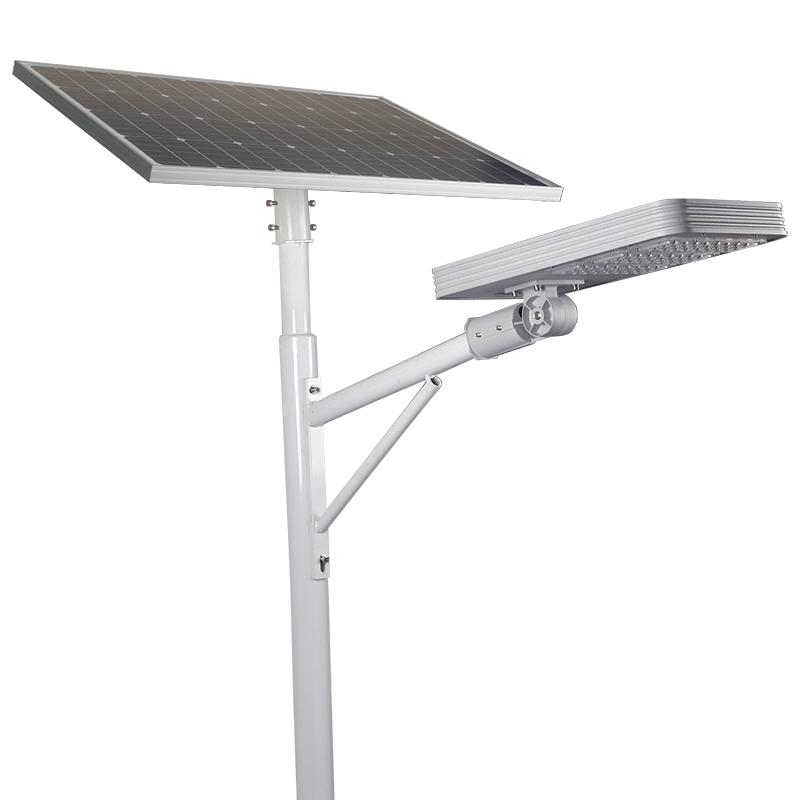 Commercial aluminum waterproof outdoor all in two led solar street light 80W 100W 120W