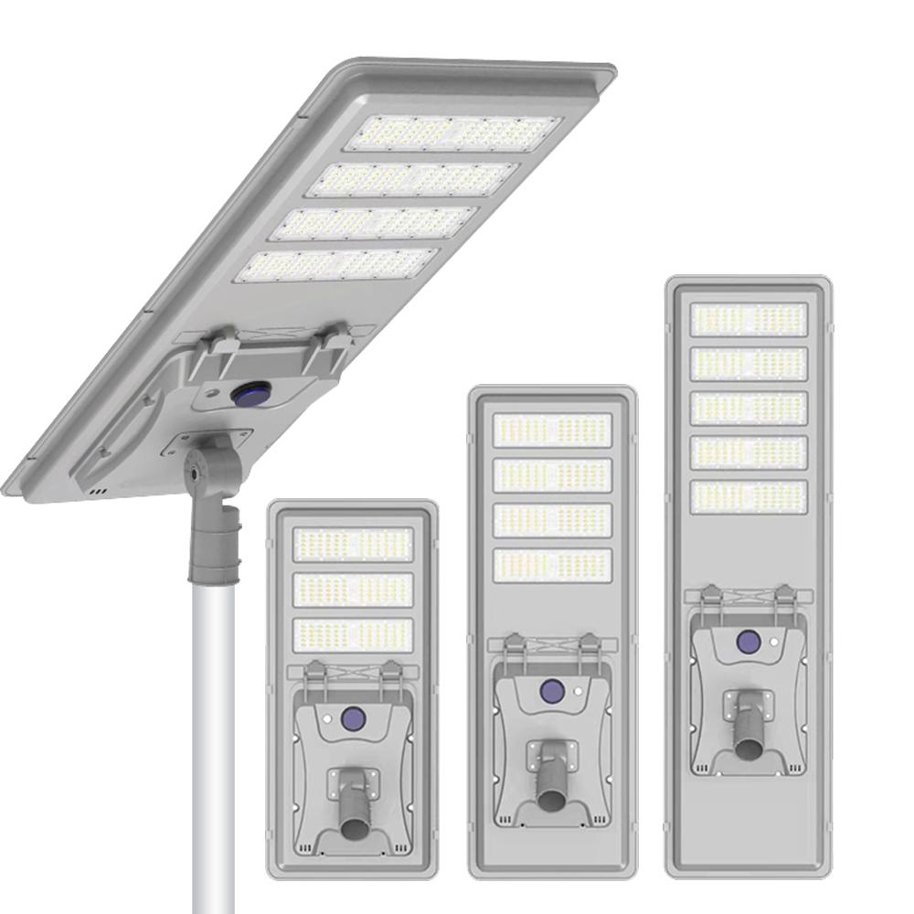 Solar Street Lights solar led lampara 300W 400W 500W LED 200lm/w IP66 lamparas solares lighting