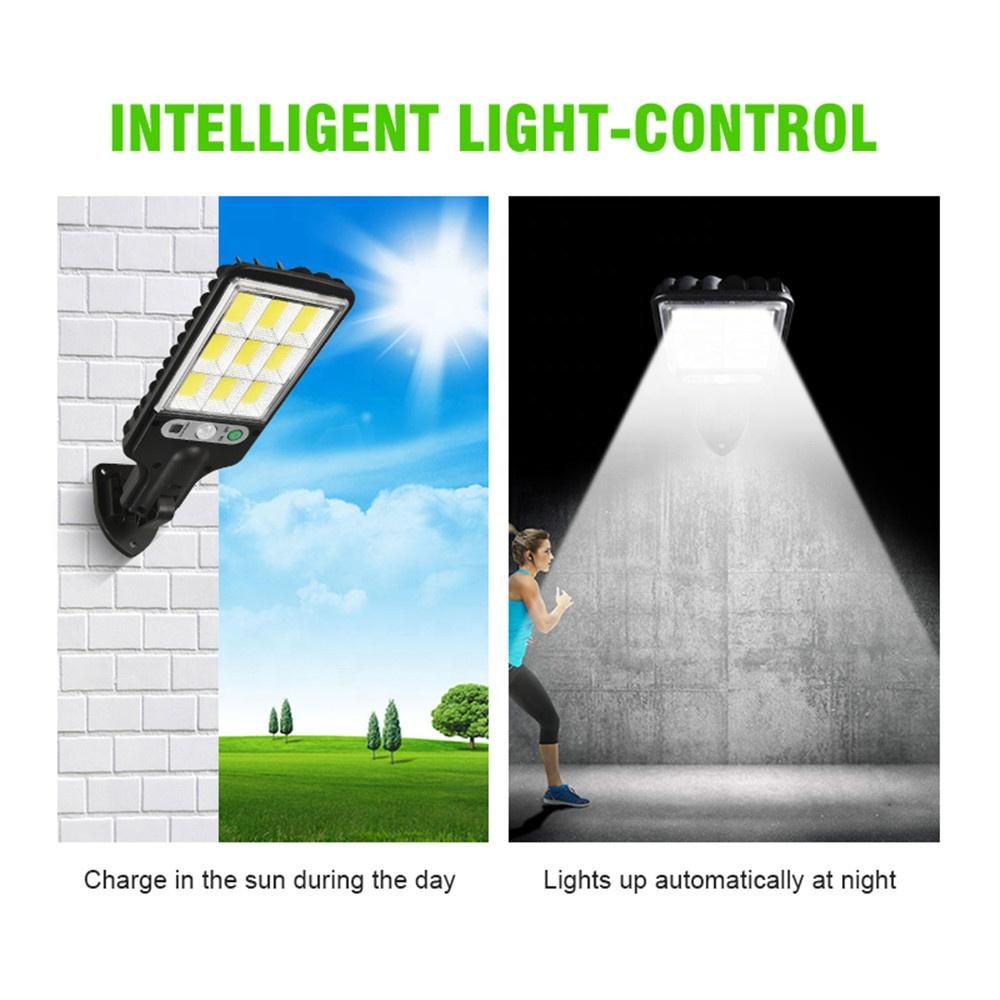 Super Bright Led Light Remote Control PIR Motion Sensor Outdoor Solar Wall Light Solar Street Light