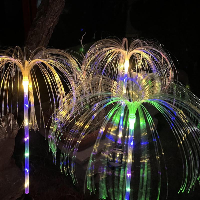 Kanlong Waterproof Solar multicolored jellyfish lights LED patio atmosphere lights