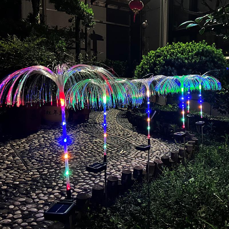 Kanlong Waterproof Solar multicolored jellyfish lights LED patio atmosphere lights