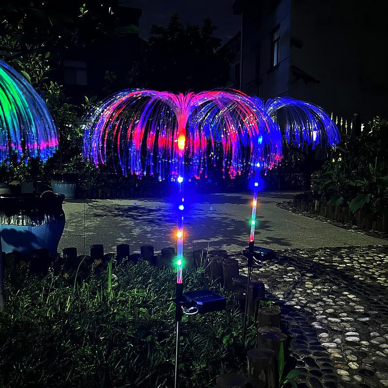 Kanlong Waterproof Solar multicolored jellyfish lights LED patio atmosphere lights