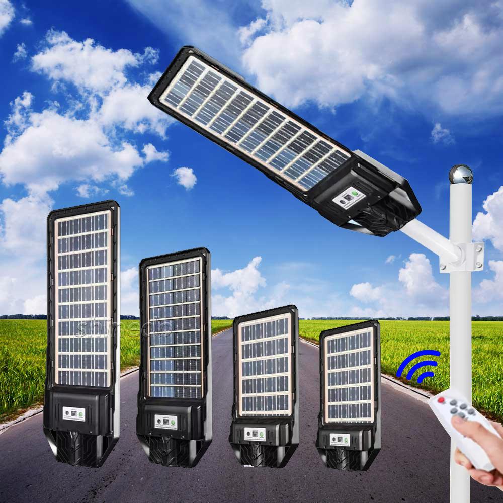 100W~500W Watts ip65 Solar Powered Waterproof Solar Security Led Flood Lights Solar Street Light Yard Garden