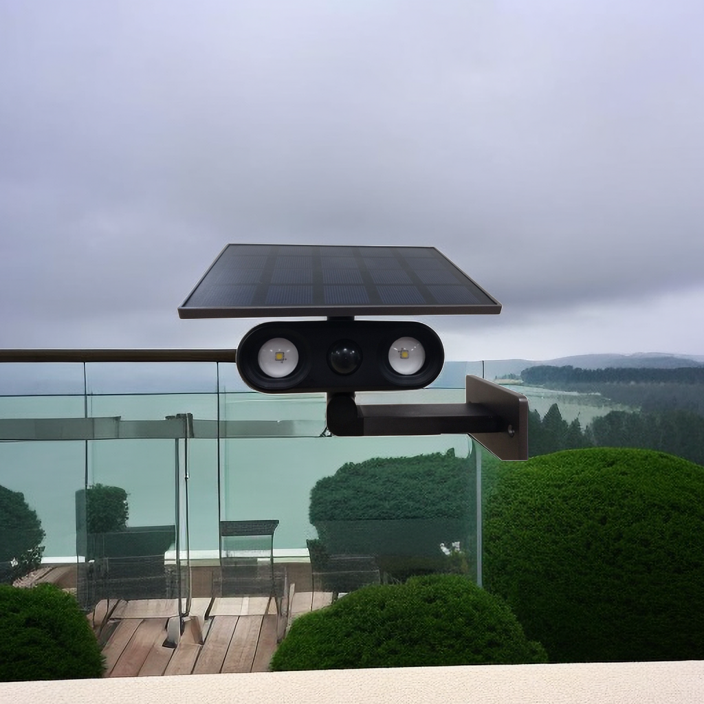 Super Bright Waterproof65 Led Light Motion Sensor Outdoor Solar exterior wall lamp Solar Wall Light for Garden