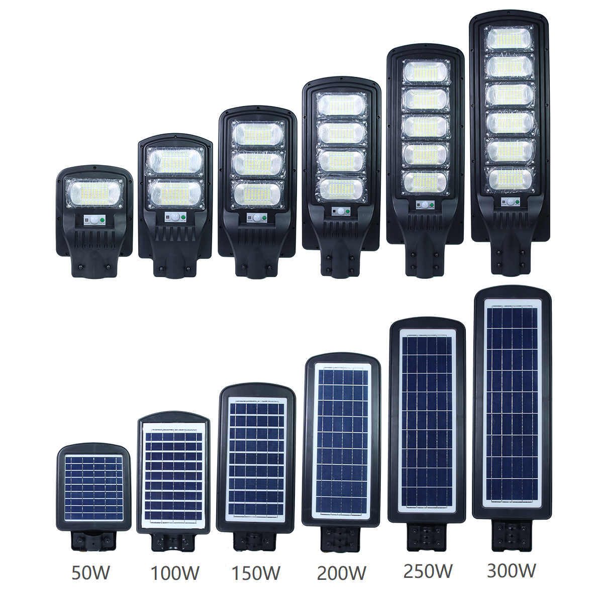 Module designed Solar garden Light 50W 100W 150W 200W 250W 300W all in one solar street light outdoor