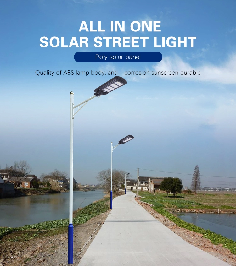 Module designed Solar garden Light 50W 100W 150W 200W 250W 300W all in one solar street light outdoor