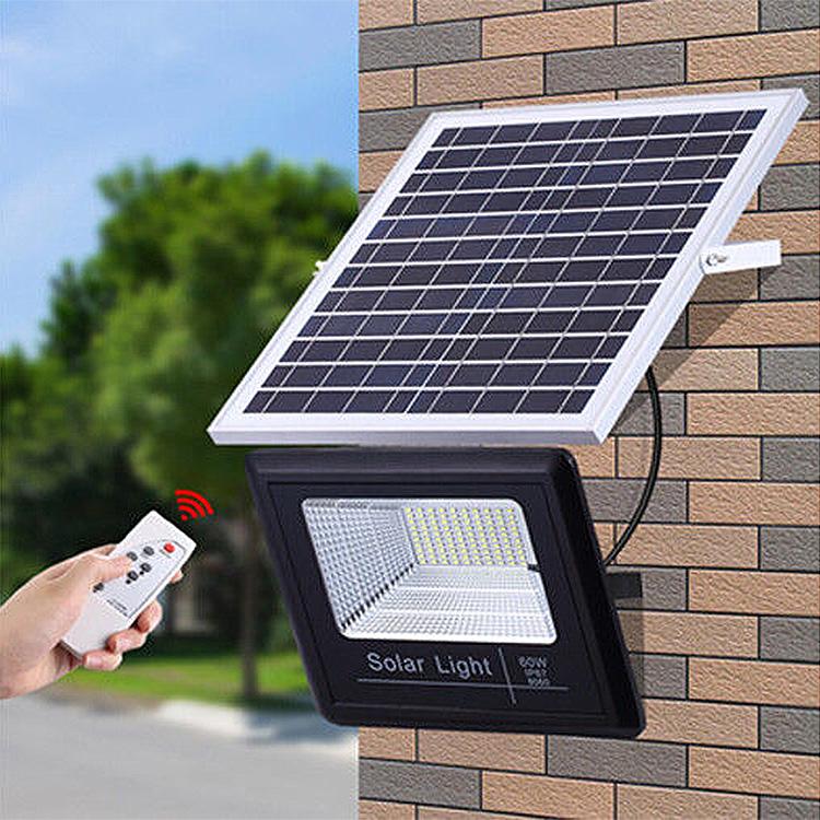 Anern high bright outdoor wall mounted solar light 100w