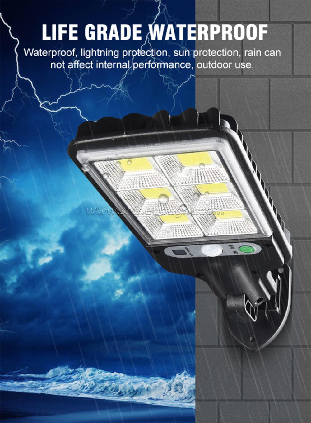 Factory Directly Solar Street Light IP65 Sensor Outdoor  Led solar Light With Remote Control