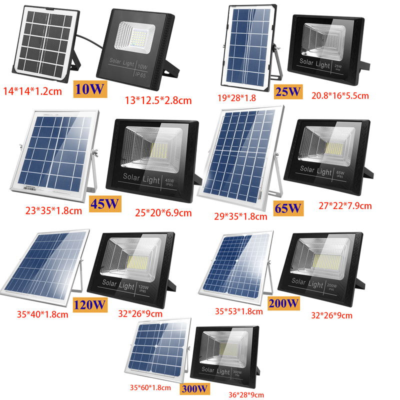 15W 25W 40W 60W 100W 200W 300W Waterproof Luz Exterior Solar Outdoor Flood Garden Stadium Reflector Floodlights/Led Flood Light