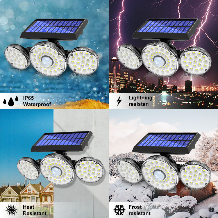 IP65 Waterproof Home LED Solar Light Motion Sensor Outdoor Solar Security Wall Light Solar Light